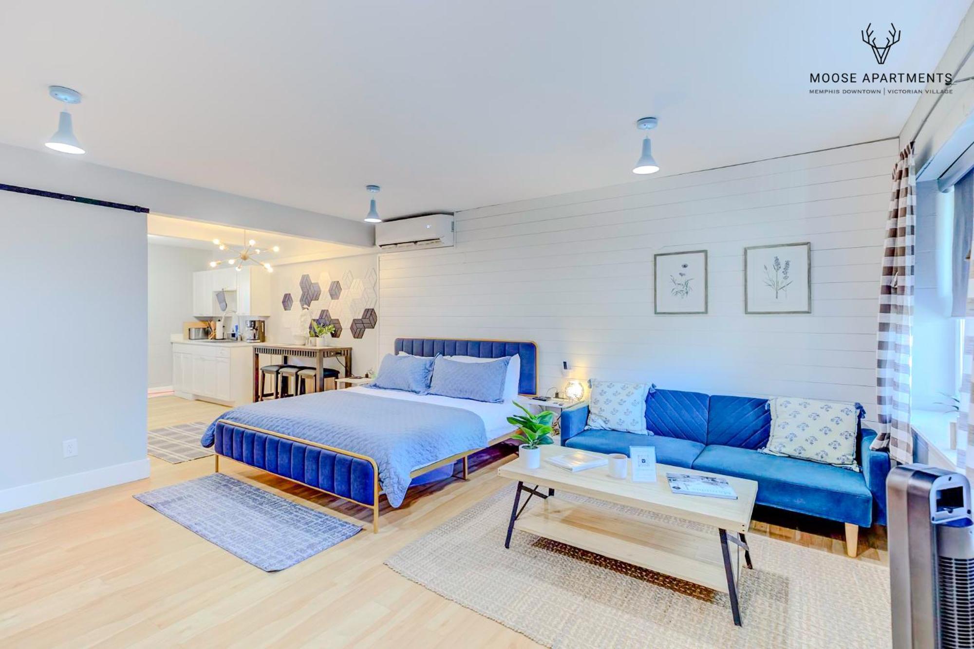 Apartamento The Moose #8 - Modern Luxe Loft With King Bed & Free Parking & Wifi Memphis Exterior foto