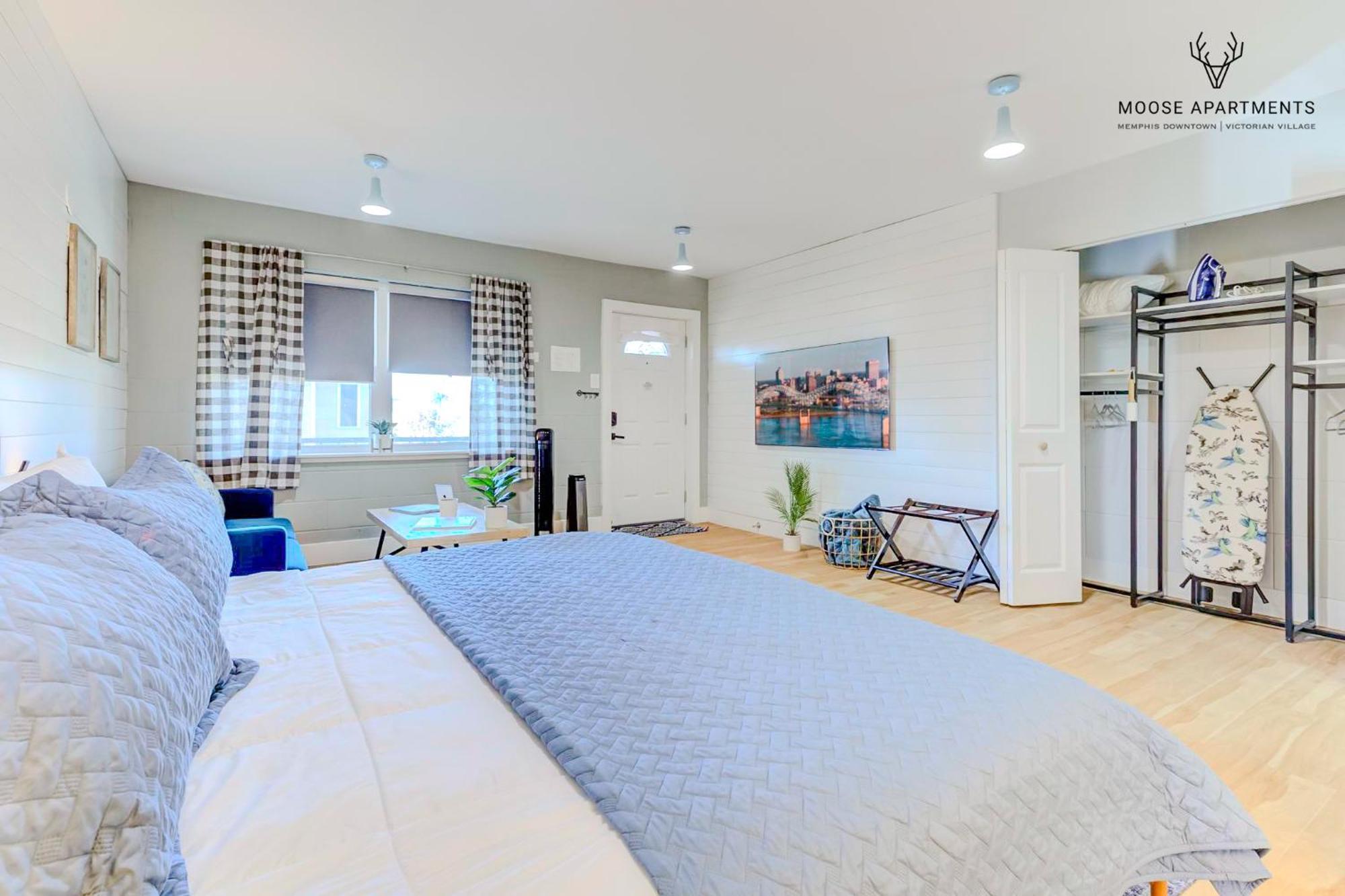 Apartamento The Moose #8 - Modern Luxe Loft With King Bed & Free Parking & Wifi Memphis Exterior foto