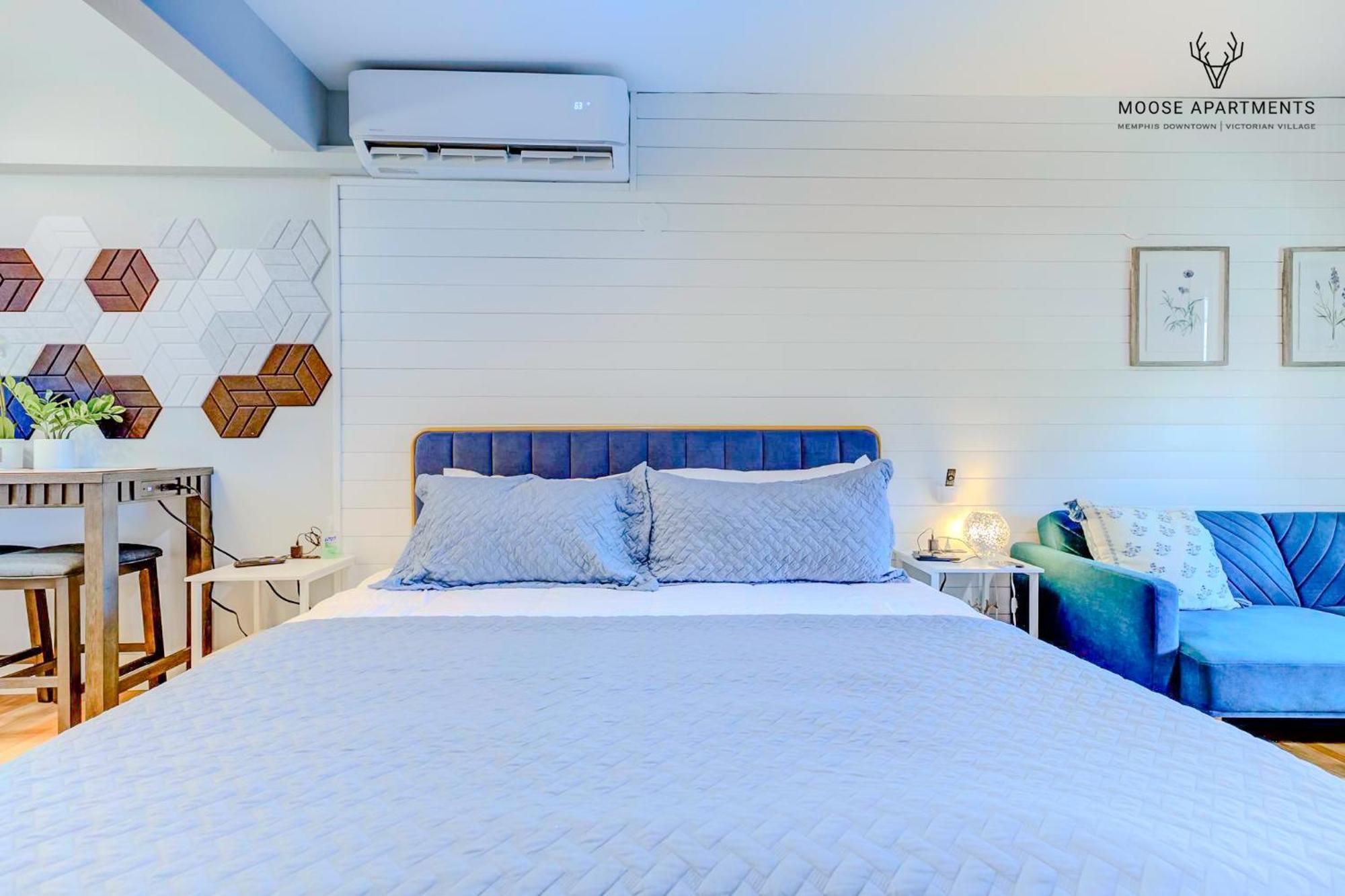 Apartamento The Moose #8 - Modern Luxe Loft With King Bed & Free Parking & Wifi Memphis Exterior foto