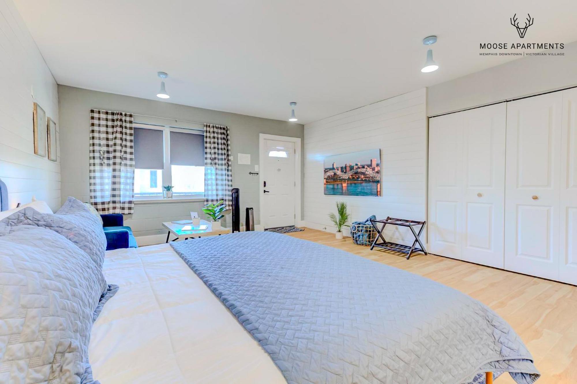 Apartamento The Moose #8 - Modern Luxe Loft With King Bed & Free Parking & Wifi Memphis Exterior foto