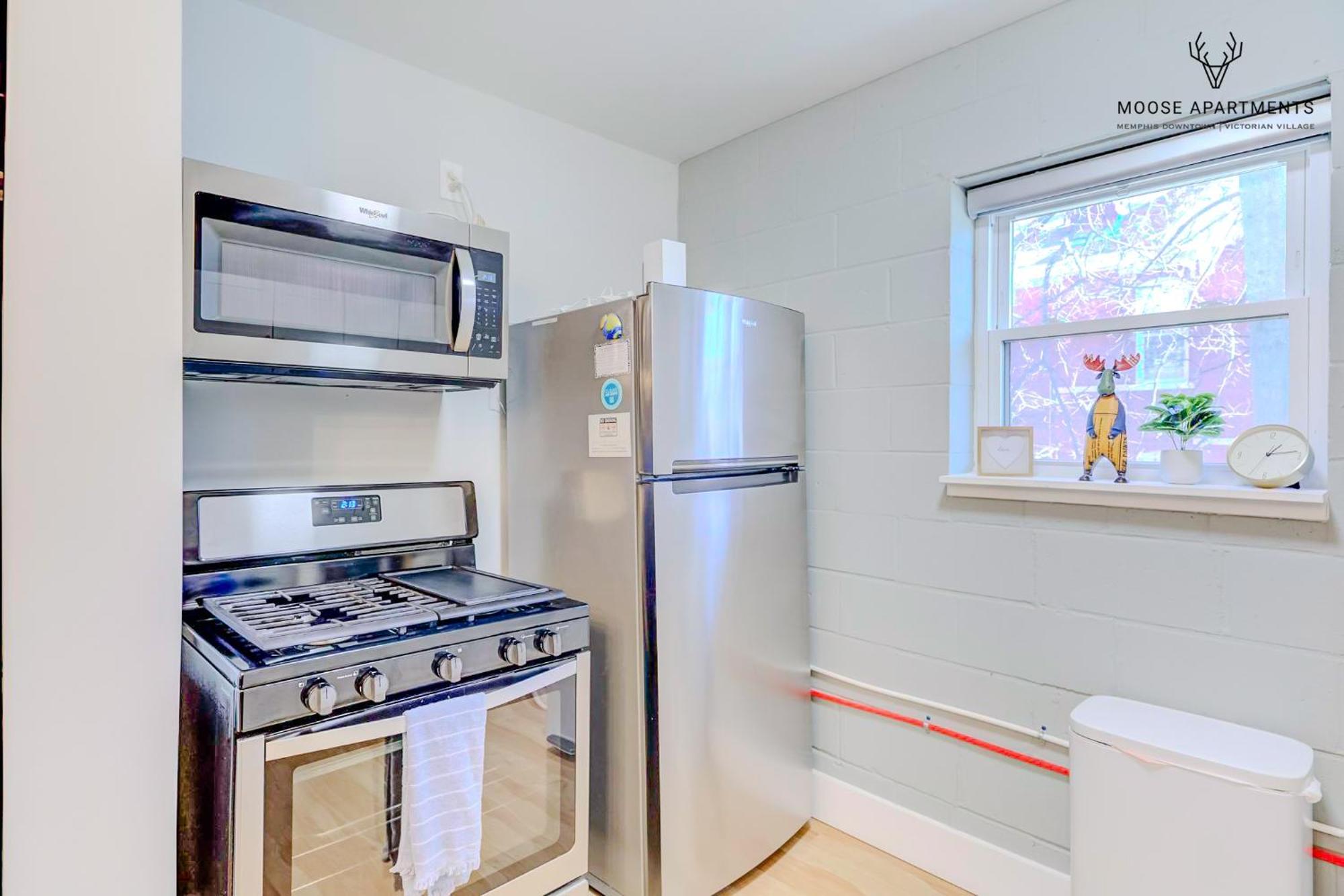 Apartamento The Moose #8 - Modern Luxe Loft With King Bed & Free Parking & Wifi Memphis Exterior foto