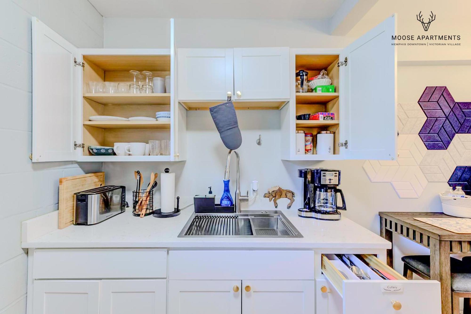 Apartamento The Moose #8 - Modern Luxe Loft With King Bed & Free Parking & Wifi Memphis Exterior foto